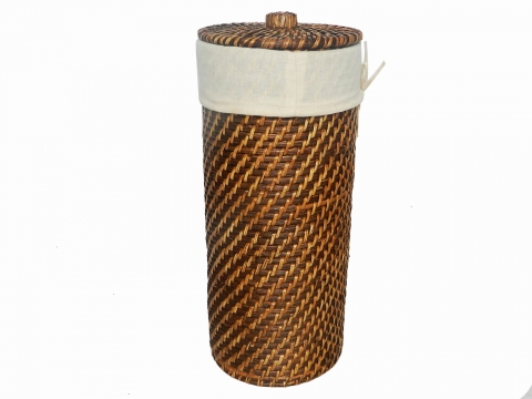 Rattan tissue holder